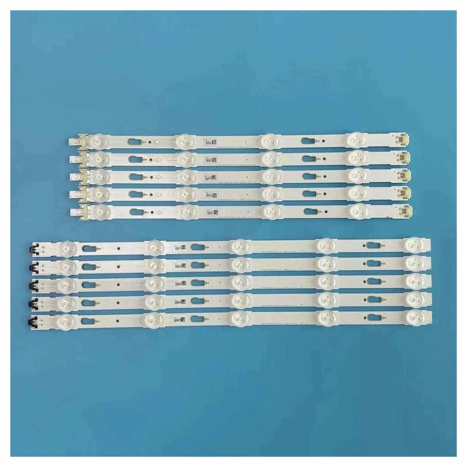 Tira de LED for iluminación Trasera for UE40JU6060 UE40MU6125 UE40JU6100 UE40MU6105 UE40MU6000 UE40MU6120 BN96-34791A BN96-34792A