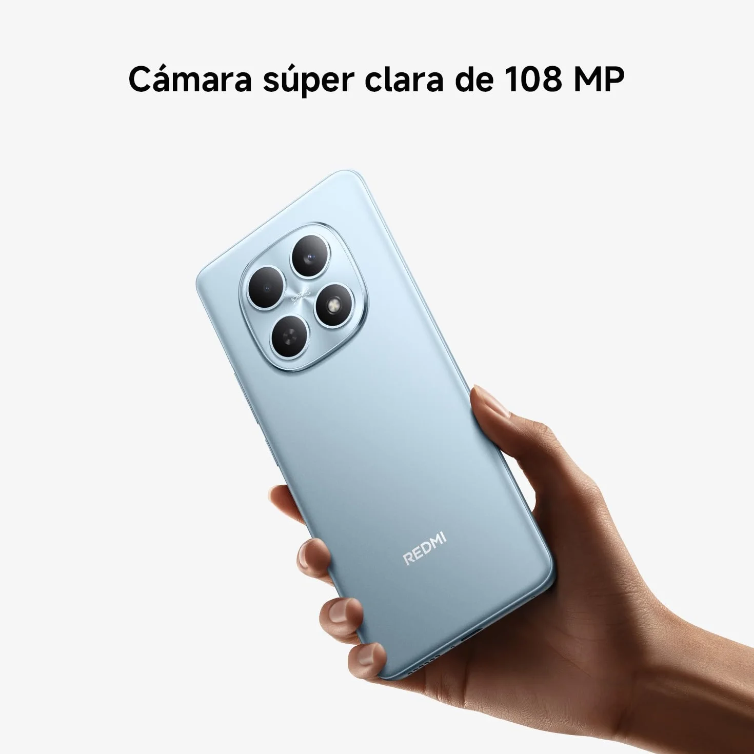 Xiaomi Redmi Note 15 Smartphone 8+256GB AMOLED FHD+ 6,77" MediaTek Helio G100-Ultra 108MP Cámara 6000 mAh Negro Versión ES